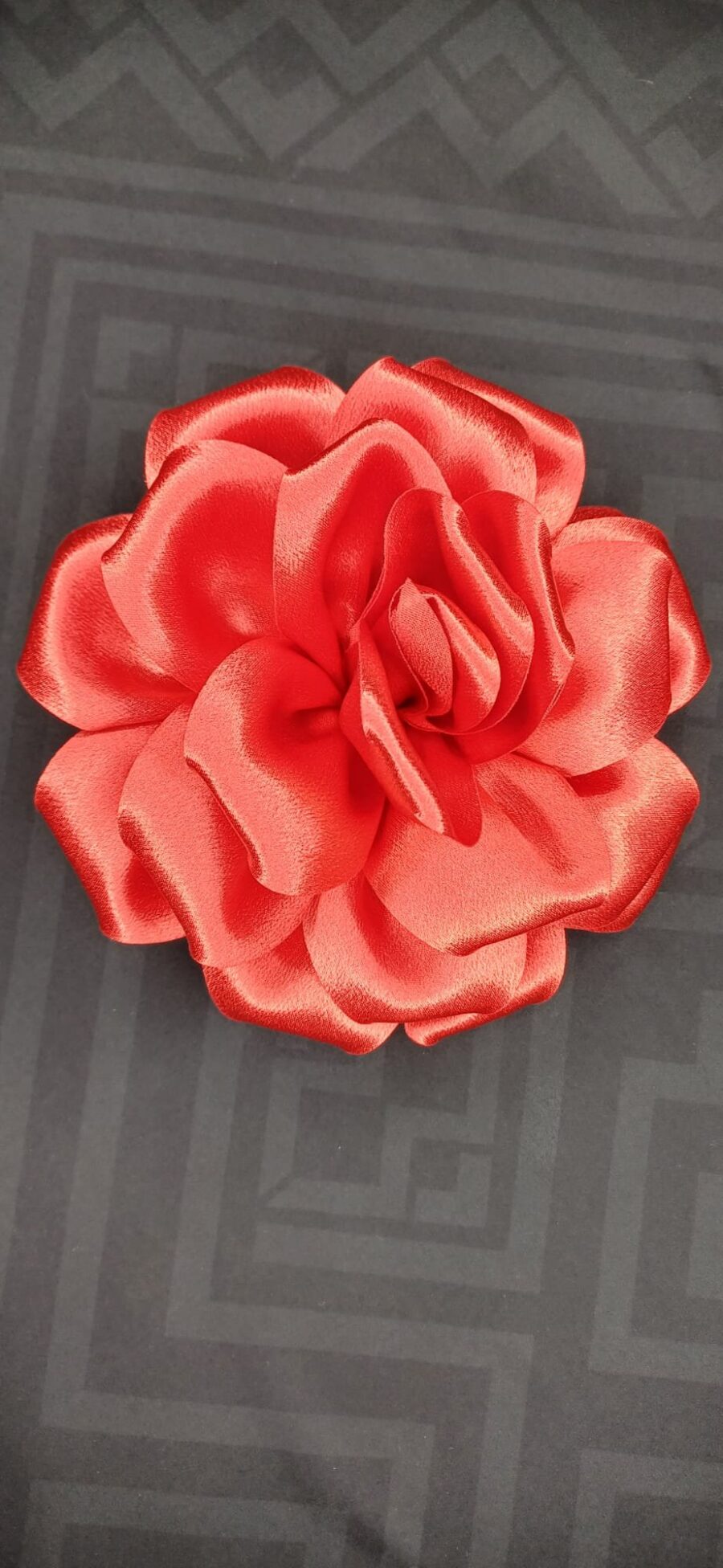 Spilla a forma di fiore con molletta - dove sboccia il tuo stile. - immagine 2