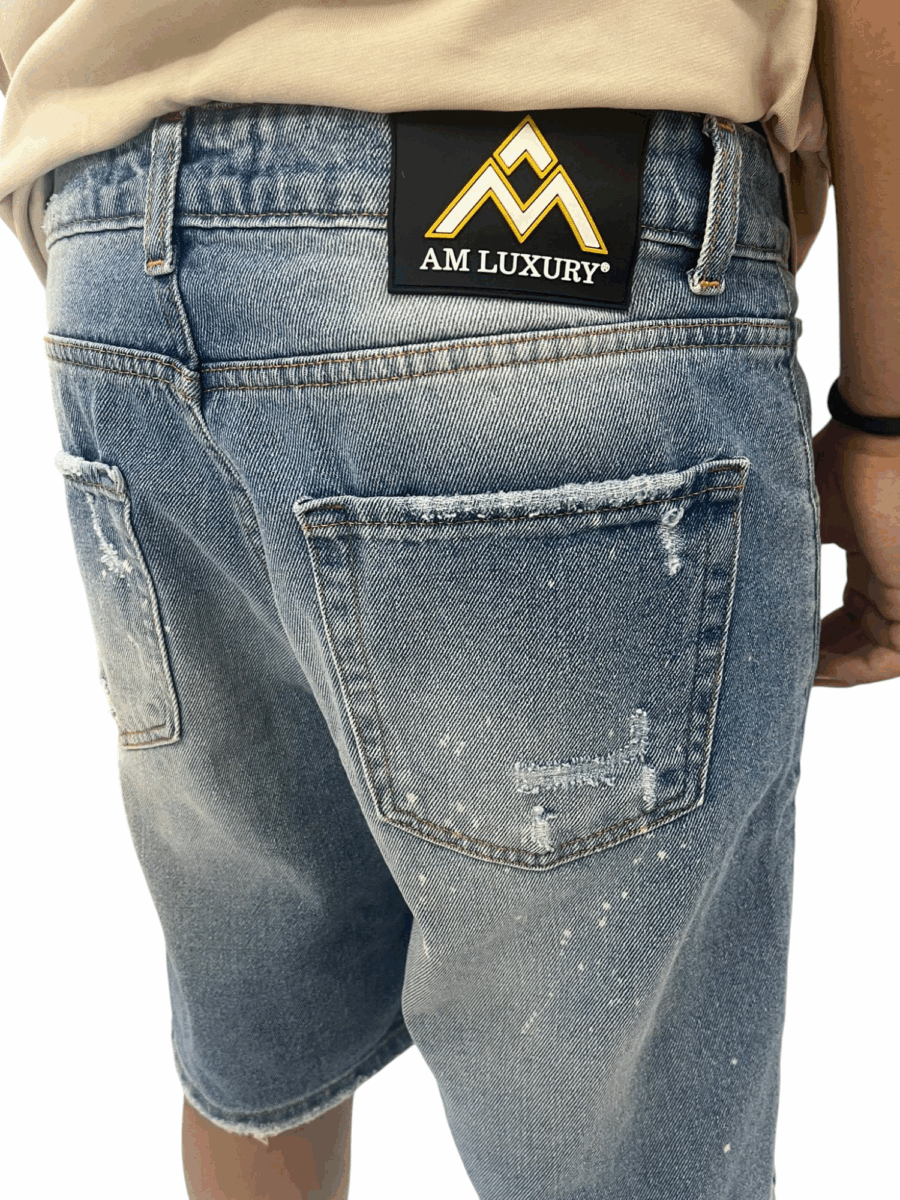 Jeans aml corto strappato - immagine 3