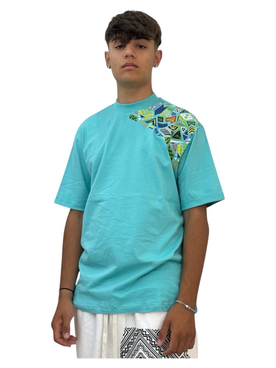 T-shirt géométrie intense - immagine 2