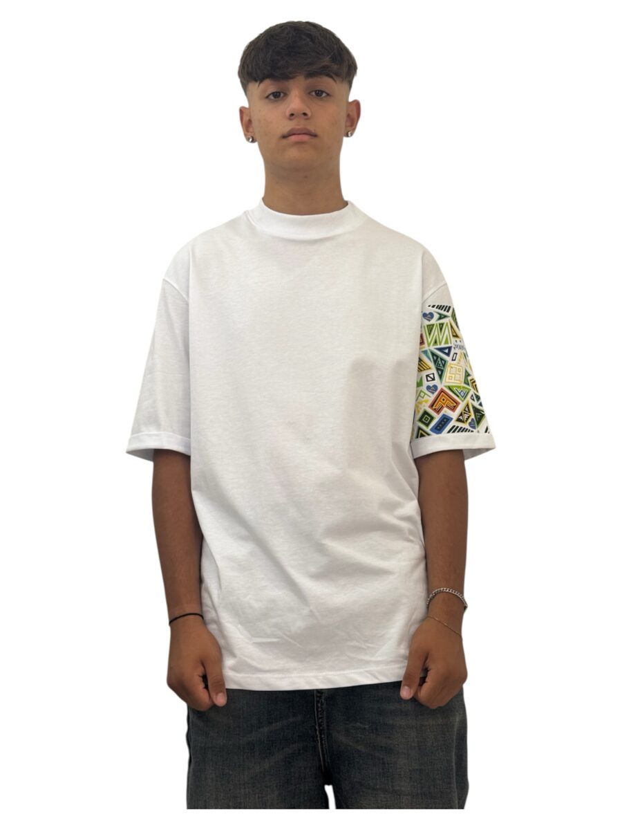 T-shirt aml mosaic - immagine 3