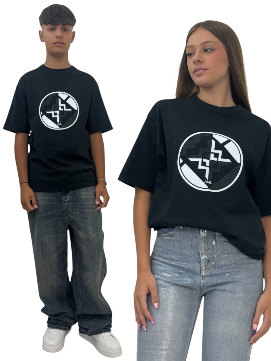 T-shirt aml noir